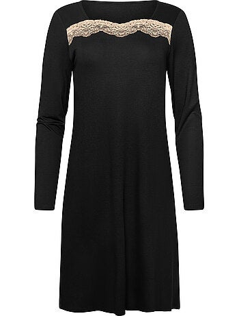 Chemise de nuit manches longues tania