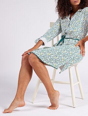 Chemise de nuit mimosa vert - dodo