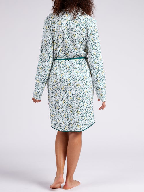 Chemise de nuit   MIMOSA Vert - DODO - Kiabi