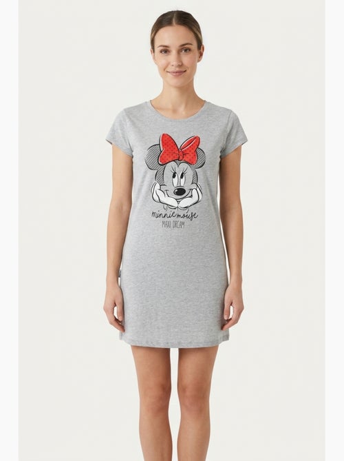 Chemise de Nuit Minnie Mouse | Licence Officielle - Kiabi Chemise de Nuit Minnie Mouse | Licence Officielle - Kiabi