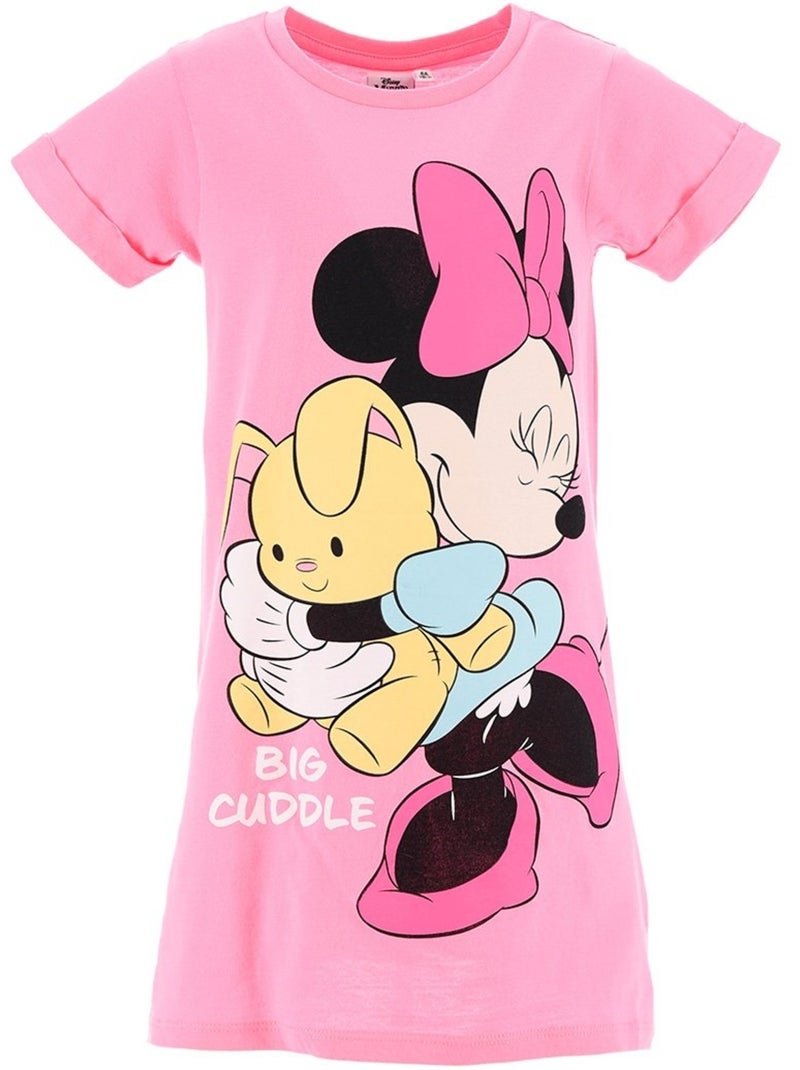 Chemise de Nuit Minnie Mouse | Licence Officielle Rose - Kiabi