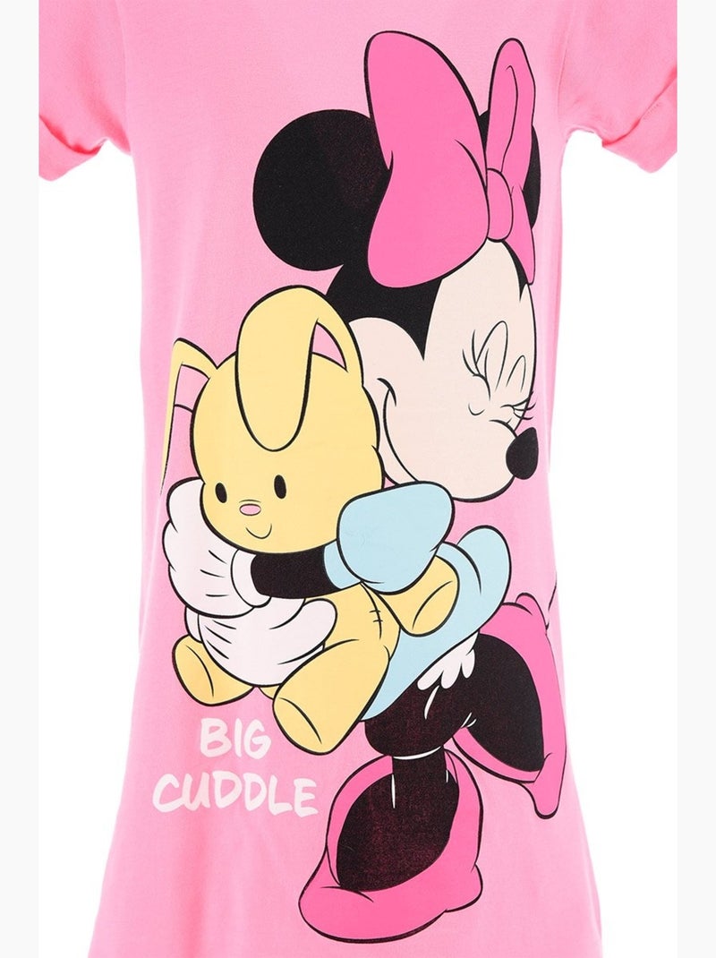 Chemise de Nuit Minnie Mouse | Licence Officielle Rose - Kiabi