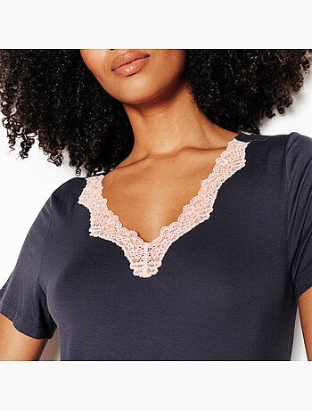 Chemise de nuit Nyara - RougeGorge Lingerie