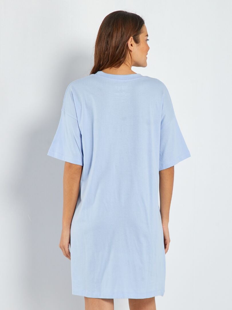Chemise de nuit oversize 'Hatsune Miku' - Bleu - Kiabi - 15.00�?�