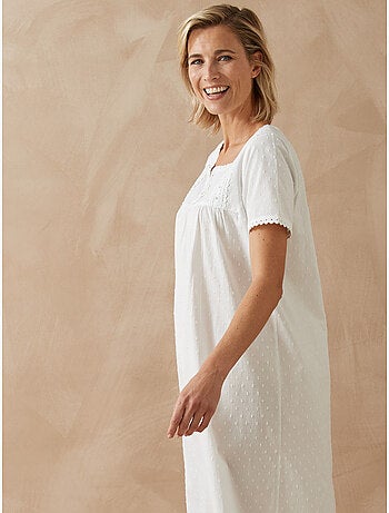Chemise de nuit plumetis - DAXON