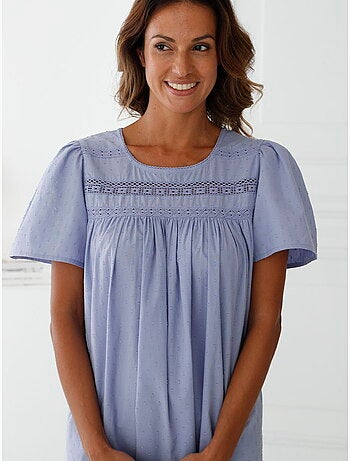 Chemise de nuit plumetis femme - DAXON