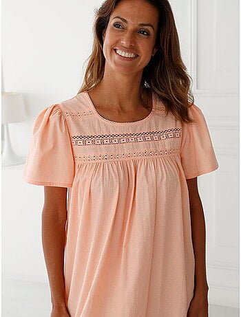 Chemise de nuit plumetis femme - DAXON