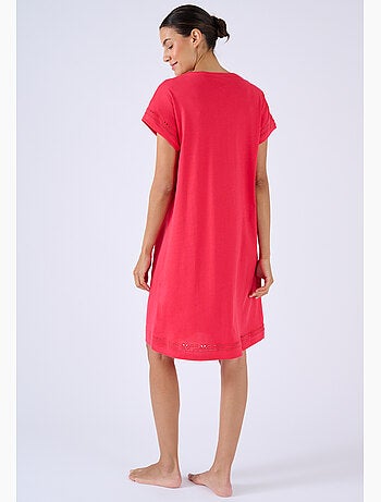 Chemise de nuit pur coton biologique - Damart