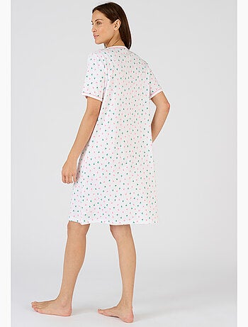 Chemise de nuit pur coton peigné - Damart