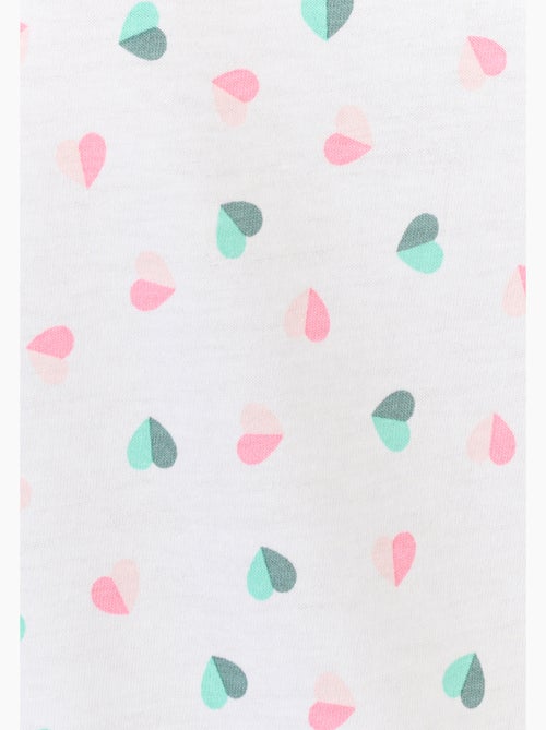Chemise de nuit pur coton peigné - Damart - Kiabi