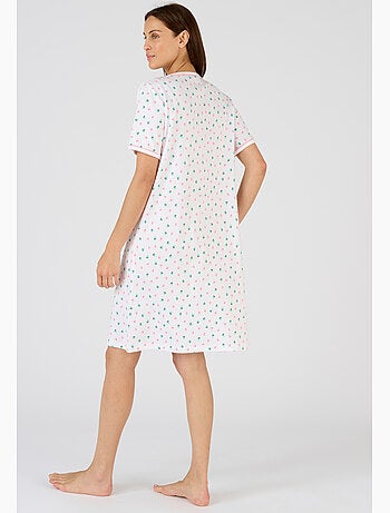 Chemise de nuit pur coton peigné - Damart