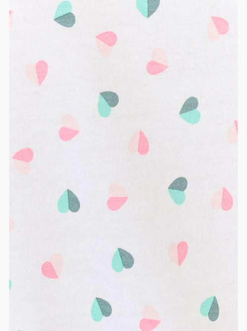 Chemise de nuit pur coton peigné - Damart - Kiabi