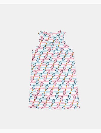 Chemise de nuit sans manches ADMAS Ice Cream pour filles