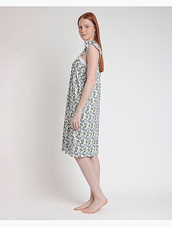 Chemise de nuit sans manches Dream Flowers pour femme ADMAS GARDEN