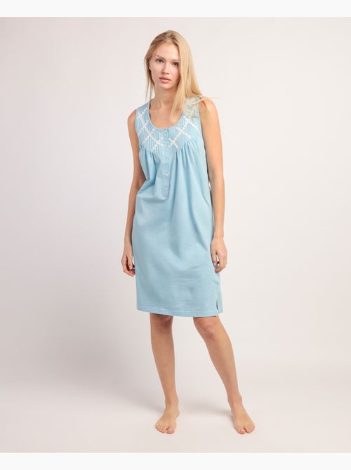 Chemise de nuit sans manches Grow Wild pour femme ADMAS - Kiabi Chemise de nuit sans manches Grow Wild pour femme ADMAS - Kiabi