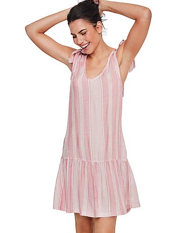 Chemise de nuit sans manches HOMEWEAR P120