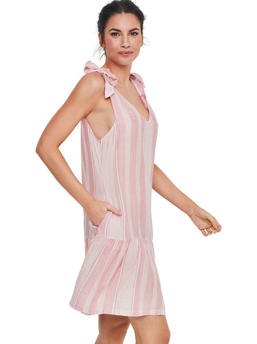 Chemise de nuit sans manches HOMEWEAR P120 - Kiabi Chemise de nuit sans manches HOMEWEAR P120 - Kiabi