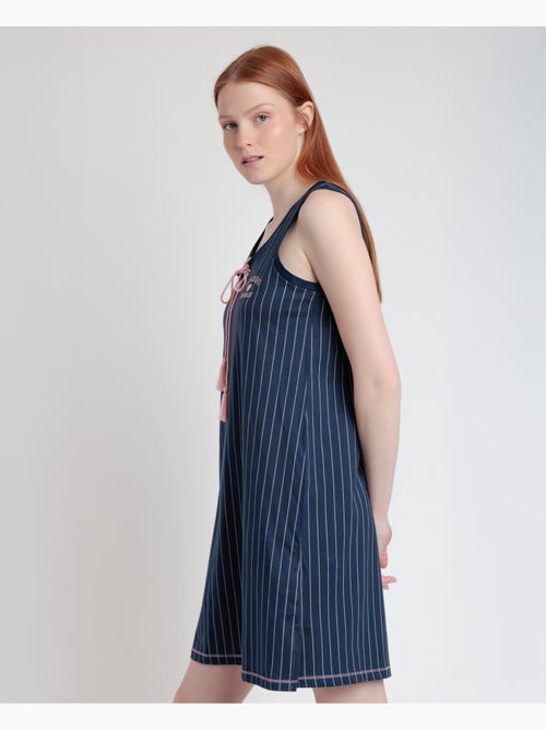 Chemise de nuit sans manches Loading Energy pour femme RESTEZ À LA MAISON - Kiabi Chemise de nuit sans manches Loading Energy pour femme RESTEZ À LA MAISON - Kiabi