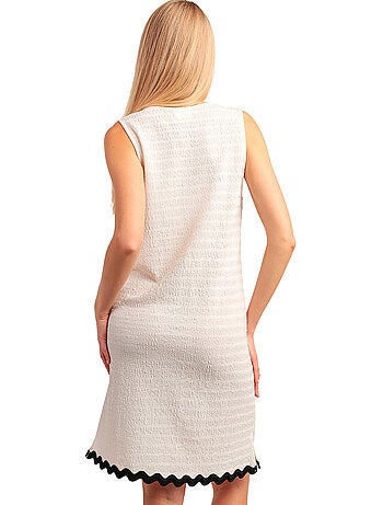 Chemise de nuit sans manches Luxe Waves