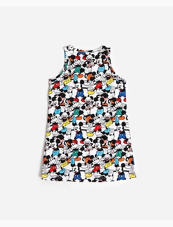 Chemise de nuit sans manches Mickey fluorescente DISNEY pour filles