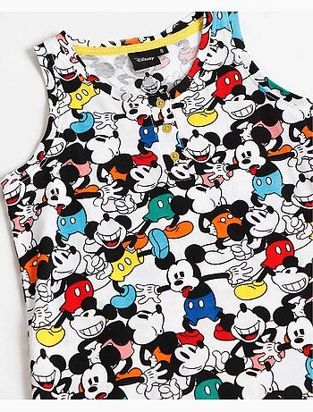 Chemise de nuit sans manches Mickey fluorescente DISNEY pour filles