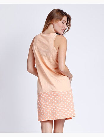 Chemise de nuit sans manches Minnie Flowers pour femme DISNEY