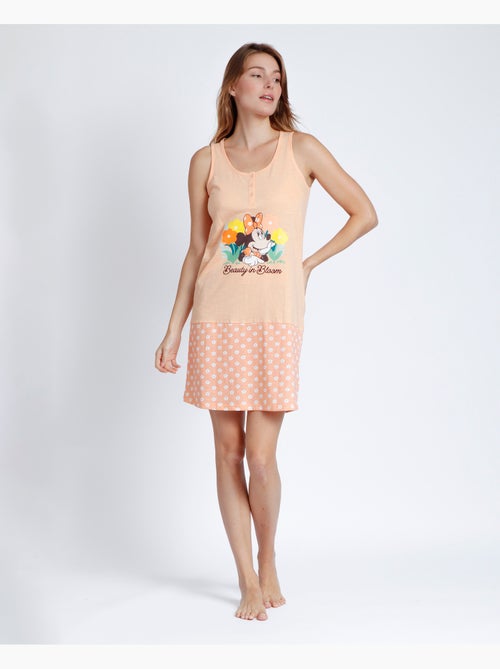 Chemise de nuit sans manches Minnie Flowers pour femme DISNEY - Kiabi