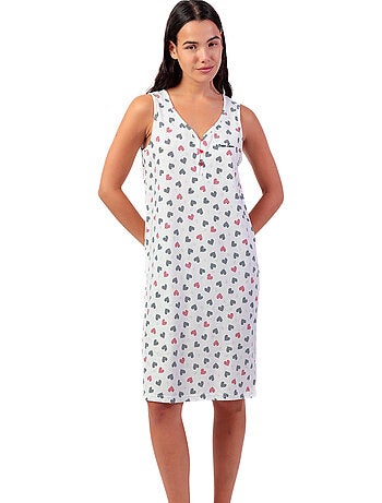 Chemise de nuit sans manches Ocean Lover