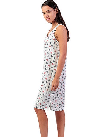 Chemise de nuit sans manches Ocean Lover