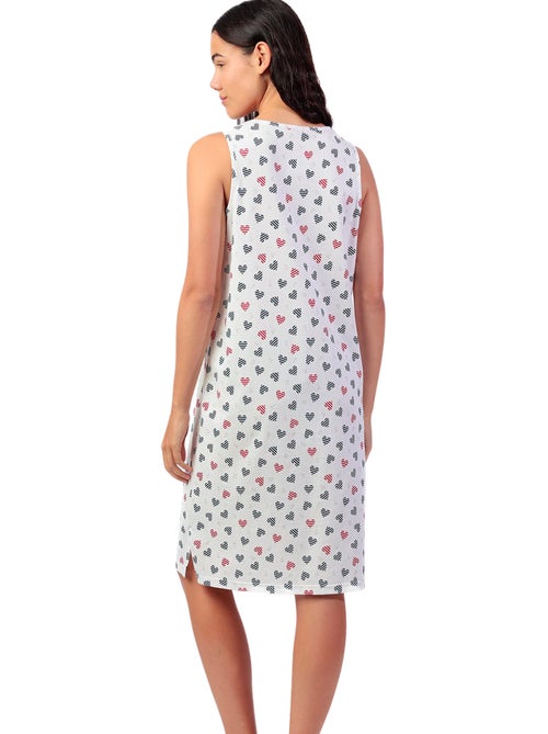 Chemise de nuit sans manches Ocean Lover - Kiabi Chemise de nuit sans manches Ocean Lover - Kiabi