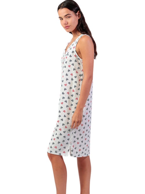 Chemise de nuit sans manches Ocean Lover - Kiabi Chemise de nuit sans manches Ocean Lover - Kiabi