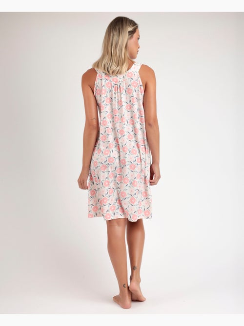 Chemise de nuit sans manches Rouse Peony pour femme d'ADMAS GARDEN - Kiabi Chemise de nuit sans manches Rouse Peony pour femme d'ADMAS GARDEN - Kiabi