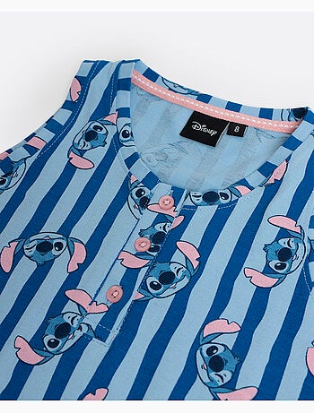 Chemise de nuit sans manches Stitch Waves pour filles de Disney