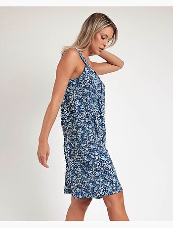 Chemise de nuit sans manches Water Lily pour femme ADMAS GARDEN
