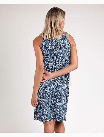 Chemise de nuit sans manches Water Lily pour femme ADMAS GARDEN