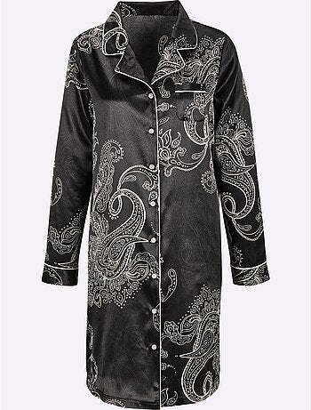 Chemise De Nuit Satin - Taille Standard - Witt