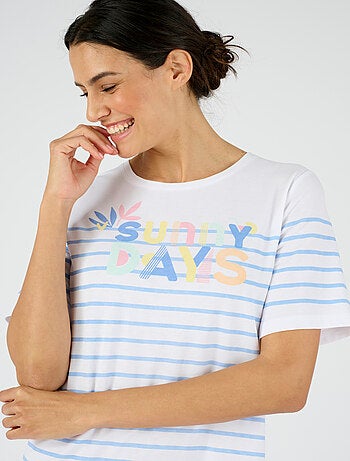 Chemise de nuit T-shirt Cimatyl - Damart