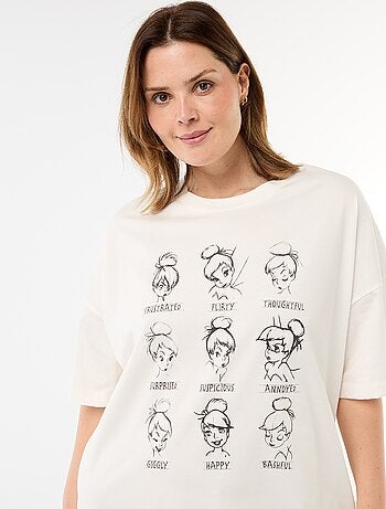 Chemise de nuit tee-shirt 'La Fée Clochette'