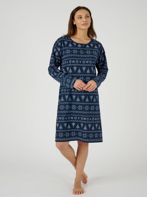 Chemise de nuit Thermolactyl - Damart - Kiabi