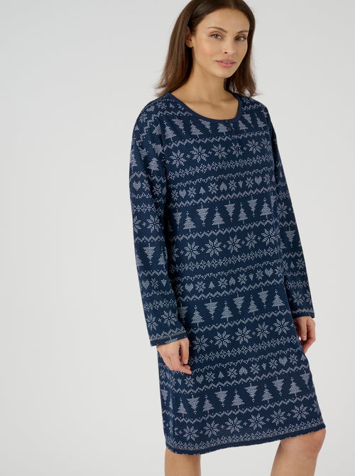 Chemise de nuit Thermolactyl - Damart - Kiabi