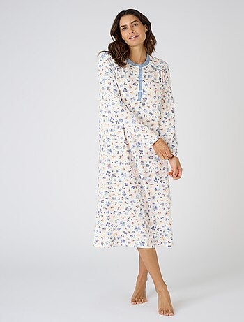 Chemise de nuit Thermolactyl chauffe-épaules - Damart