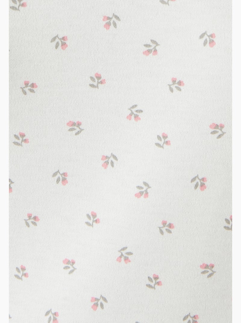 Chemise de nuit Thermolactyl en maille interlock - Damart Blanc Ecru - Kiabi