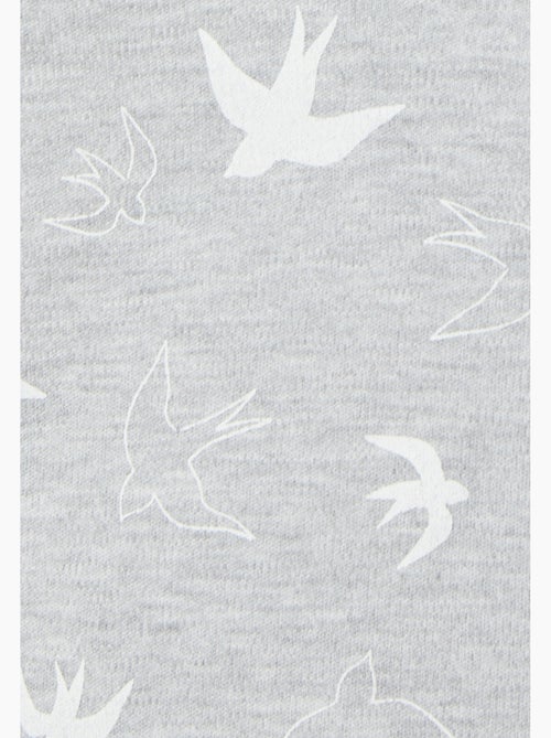 Chemise de nuit Thermolactyl en maille interlock - Damart - Kiabi