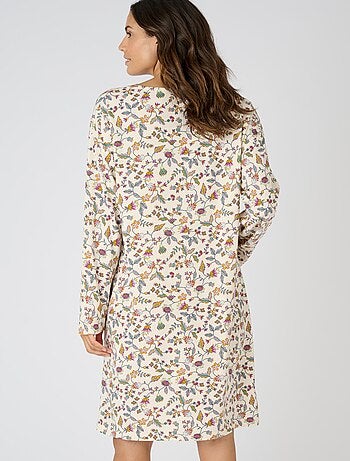 Chemise de nuit Thermolactyl en maille jersey - Damart