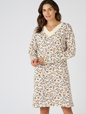 Chemise de nuit Thermolactyl en maille jersey - Damart