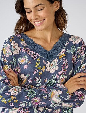 Chemise de nuit Thermolactyl en maille jersey - Damart