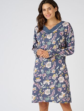Chemise de nuit Thermolactyl en maille jersey - Damart