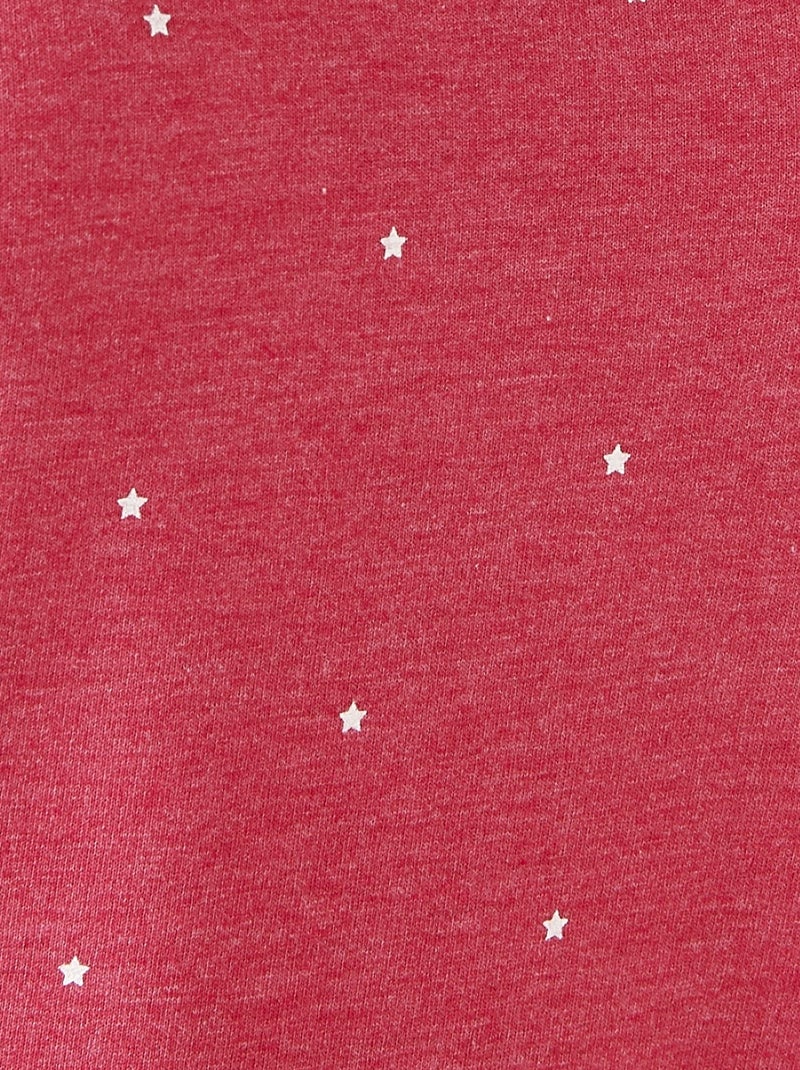 Chemise de nuit Thermolactyl en maille jersey - Damart Rouge cerise - Kiabi