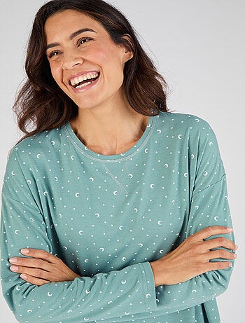 Chemise de nuit Thermolactyl en maille jersey - Damart