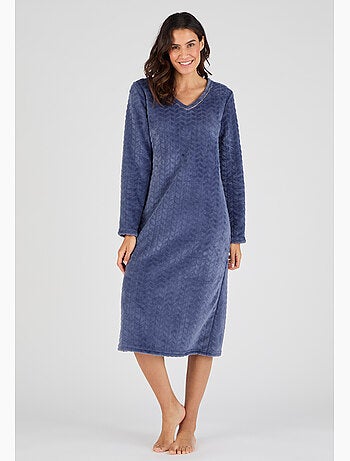 Chemise de nuit Thermolactyl maille reliéfée - Damart